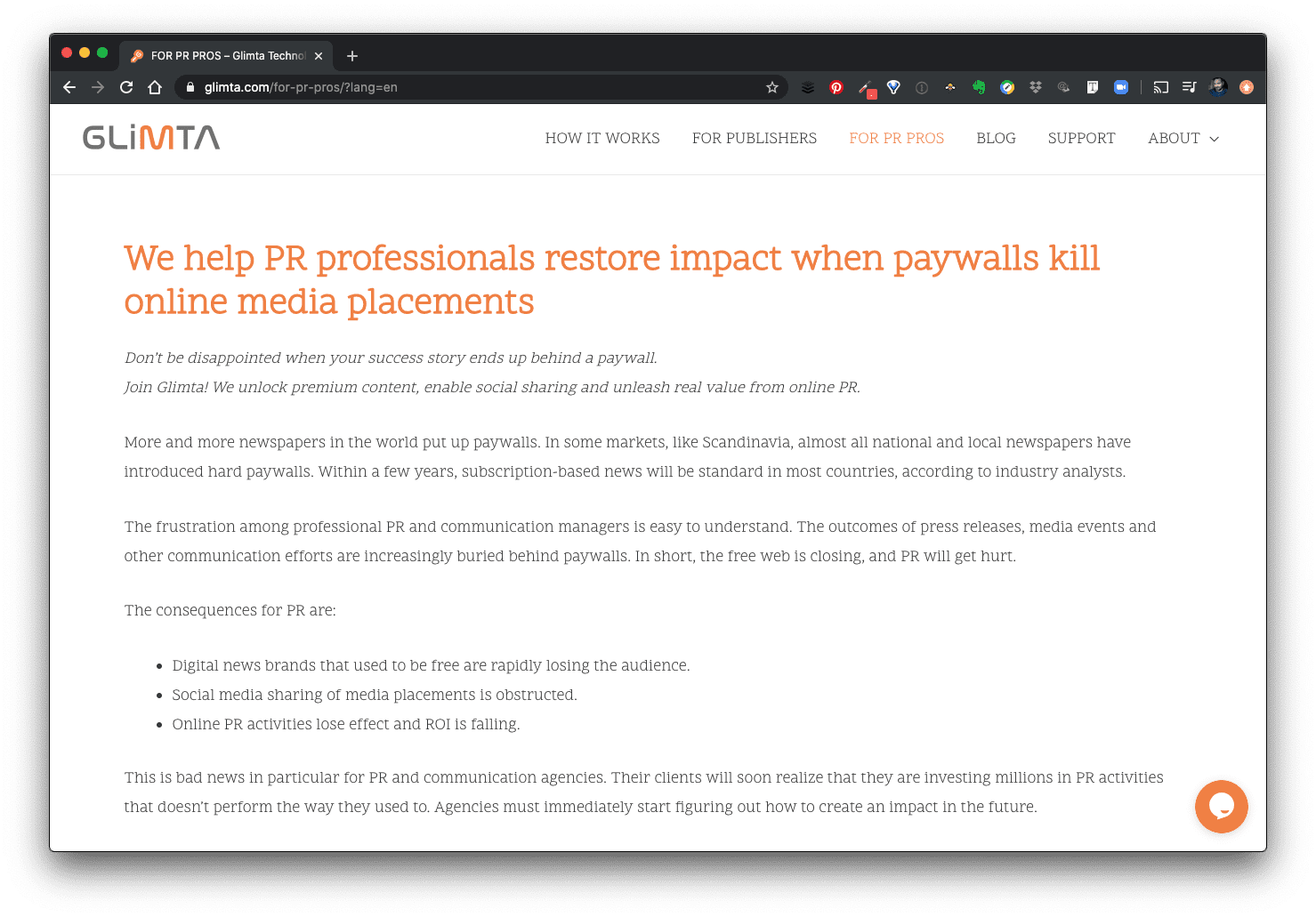 pay-to-play | Market-Driven Journalism | Doctor Spin Glimta's aggressive pitch to PR professionals.