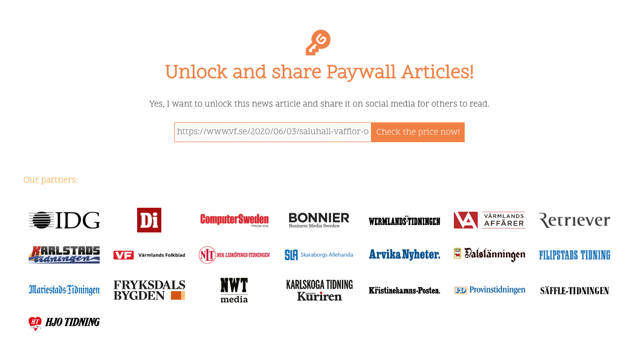 pay-to-play | Market-Driven Journalism | Doctor Spin Swedish news organisations offering brands to unlock specific paywalled content.