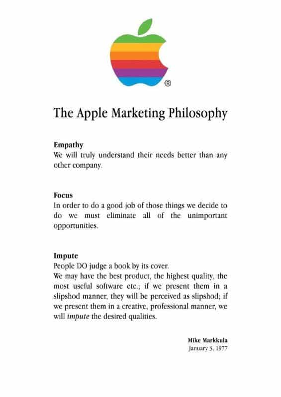 Apple Strategy Document - Easy Street Strategy
